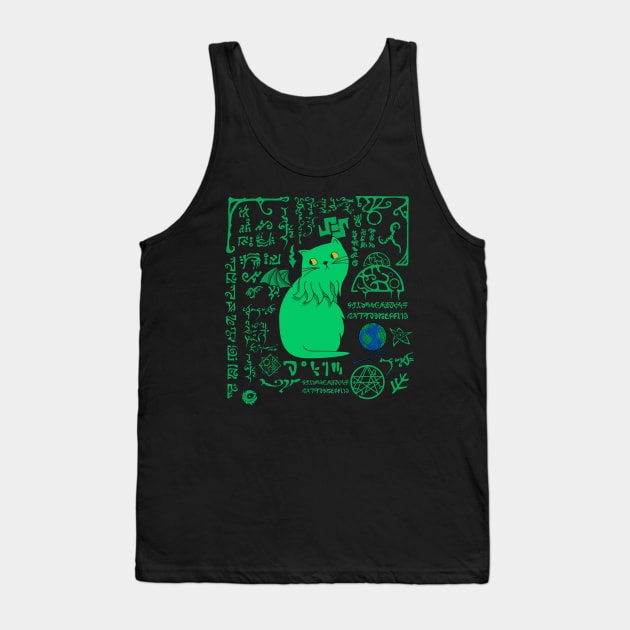 Cathulhu! Tank Top by Manoss